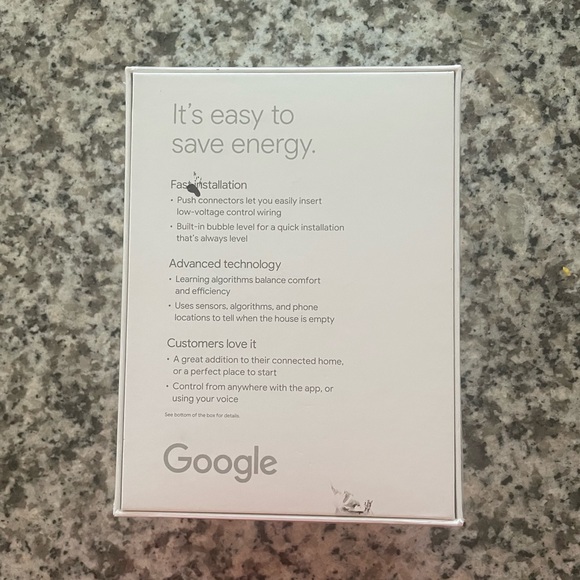 Google Nest T4001ES Wi-Fi Programmable Thermostat E - Picture 4 of 6